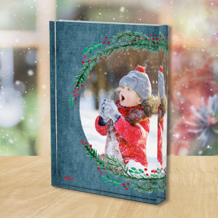 Kerstdenfamilie Fotoblokken