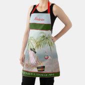 Kerstdenkerbakkerspalmen Flamingo Schort (Insitu)