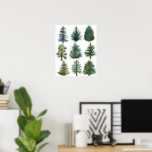 Kerstdennen Bomen Vakantie Huis Decoratie (Thuiskantoor)