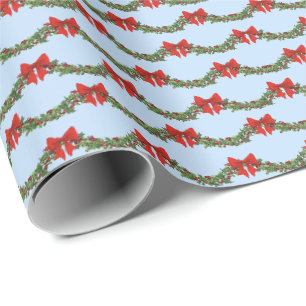 Kerstdennen Takken Inpakpapier