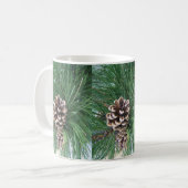 Kerstdennenappel Koffiemok (Voorkant links)
