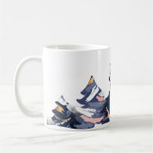 Kerstdennenboom Koffiemok (Links)