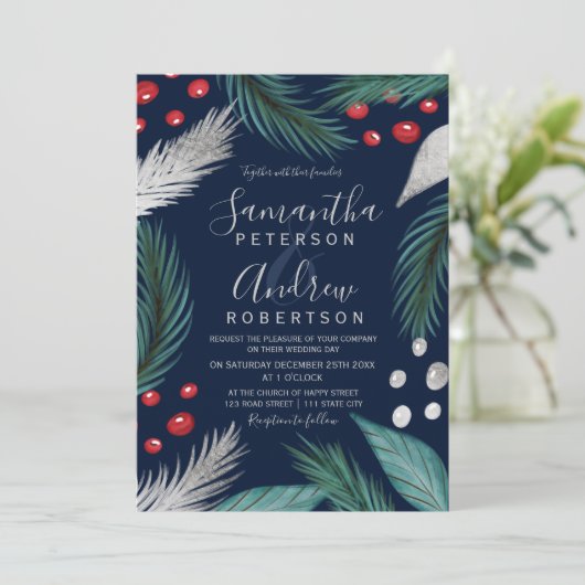 Kerstdenpiemelbruin Kaart (Staand voorkant)