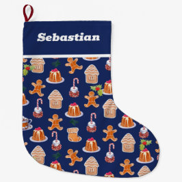 kerstdesserts grote kerstsok