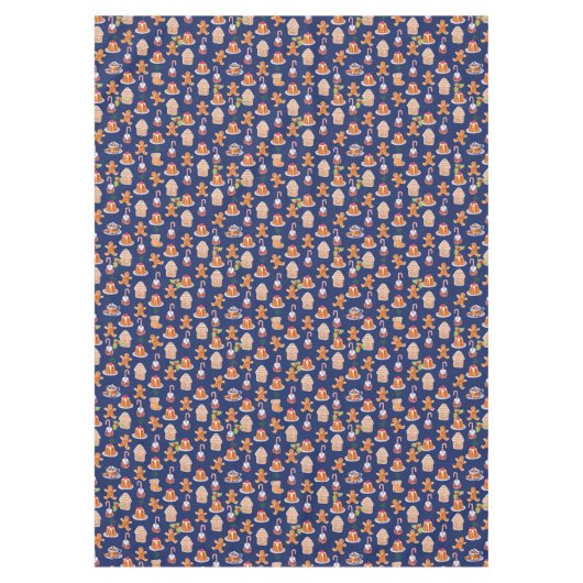 kerstdesserts tafelkleed (Voorkant)