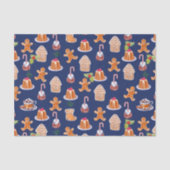 kerstdesserts — Weefselpapier Tissuepapier (Voorkant)