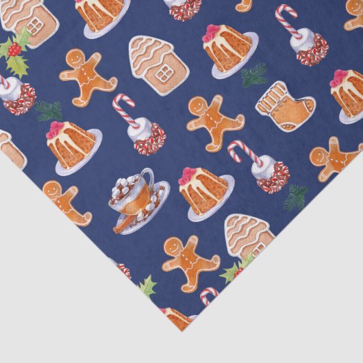 kerstdesserts — Weefselpapier Tissuepapier (Detail)