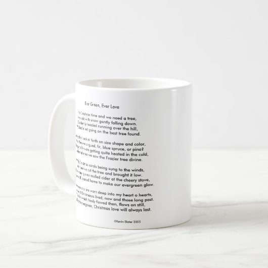 Kerstdeur en Oosterse Mok met groene koffie (Voorkant links)