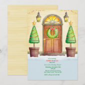 Kerstdeur Kaart (Voorkant / Achterkant)