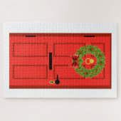 kerstdeur legpuzzel (Horizontaal)