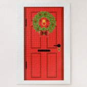 kerstdeur legpuzzel (Verticaal)