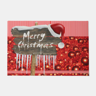 Kerstdeur Mat, prettige kerst Deurmat