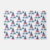 Kerstdeur Mat, prettige kerst Deurmat (Voorkant)