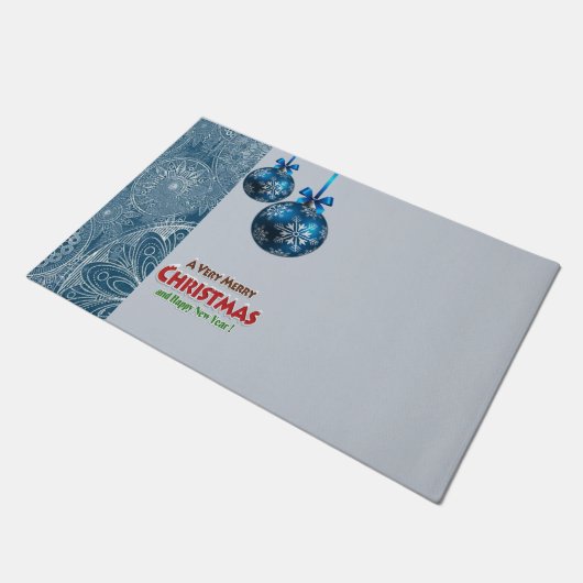 Kerstdeur Mat, prettige kerst Deurmat (Schuin)