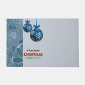 Kerstdeur Mat, prettige kerst Deurmat (Voorkant)