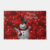 Kerstdeur Mat, Snowman Deurmat (Voorkant)