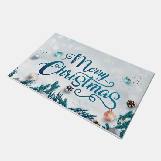 kerstdeuren deurmat (Schuin)