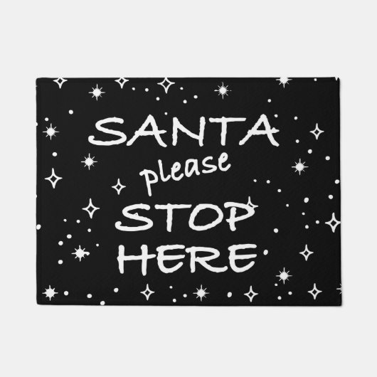 kerstdeuren deurmat (Voorkant)