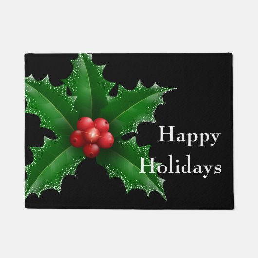 kerstdeuren deurmat (Voorkant)