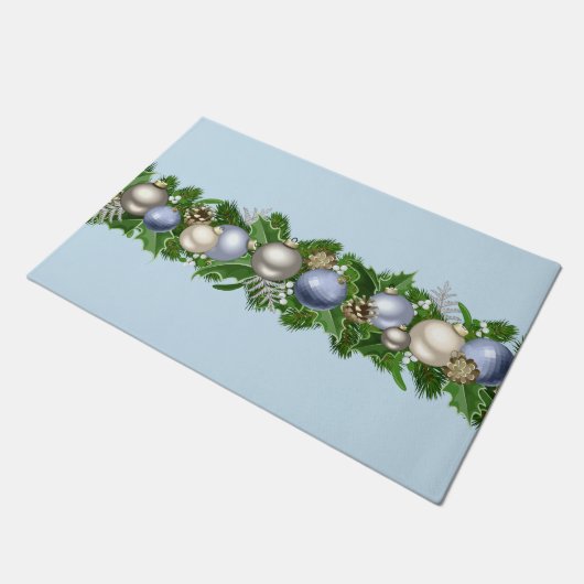kerstdeuren deurmat (Schuin)