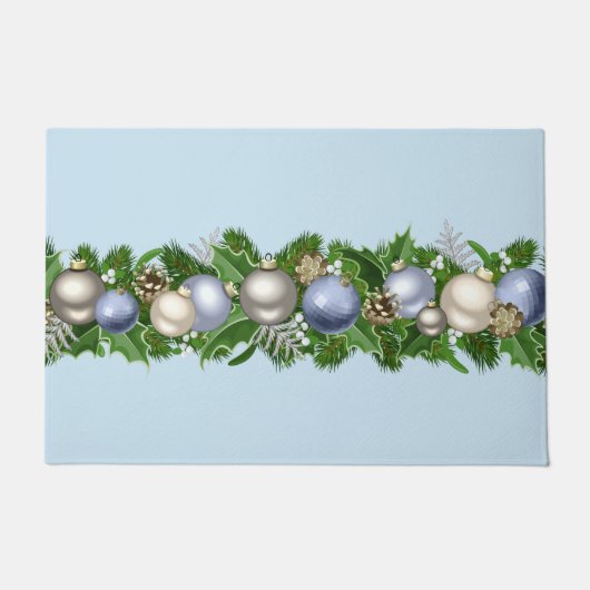 kerstdeuren deurmat (Voorkant)