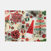 kerstdeurmat deurmat (Voorkant)