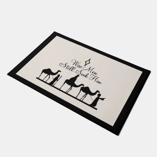 kerstdeurmat van de opening van de deur deurmat (Schuin)