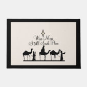 kerstdeurmat van de opening van de deur deurmat (Voorkant)