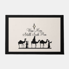 kerstdeurmat van de opening van de deur deurmat