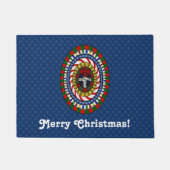 Kerstdeuromat Deurmat (Voorkant)