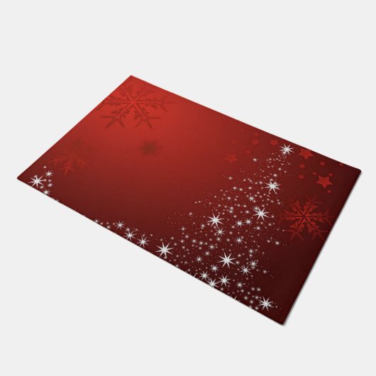 kerstdeuromte deurmat (Schuin)