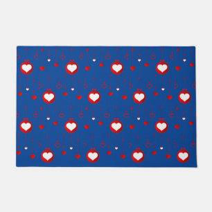 kerstdeuromte deurmat