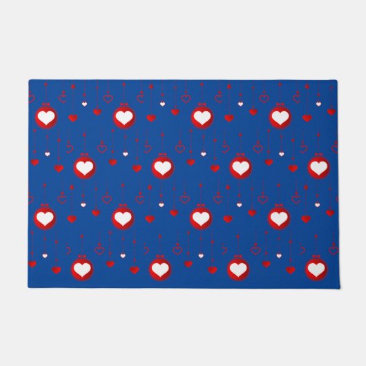 kerstdeuromte deurmat (Voorkant)