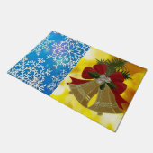 kerstdeuromte deurmat (Schuin)