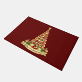 kerstdeuromte deurmat (Schuin)