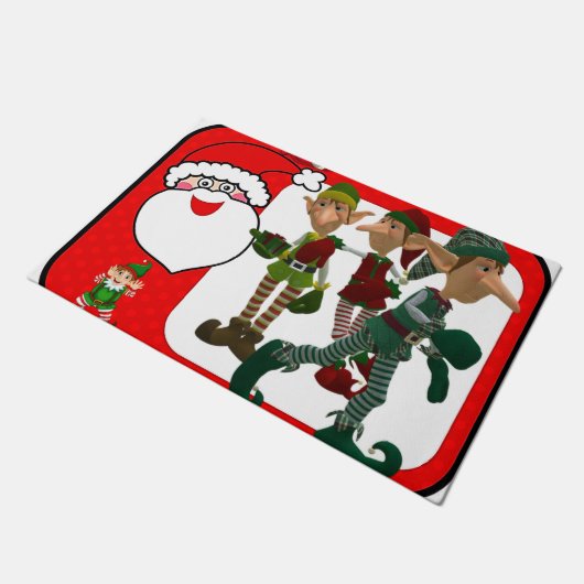 kerstdeuromte, Elf Deurmat (Schuin)