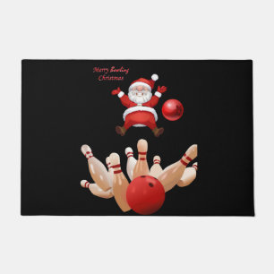 kerstdeuromte, kerstbal deurmat