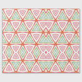 kerstdiamanten cadeaupapier (Vlak)