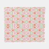 kerstdiamanten Vleekdeken Fleece Deken (Voorkant (Horizontaal))