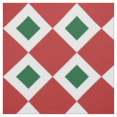kerstdiamantpatroon Geometric Fabric Stof (Swatch)