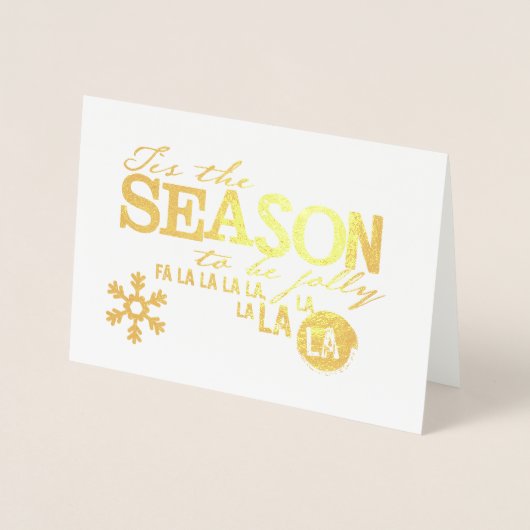 Kerstdienst Foliekaart Folie Kaarten (Voorkant)