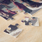 Kerstdienst J Hoover And Son 1878 Legpuzzel (Zijkant)