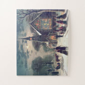 Kerstdienst J Hoover And Son 1878 Legpuzzel (Verticaal)