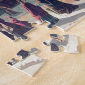 Kerstdienst J Hoover En Zoon 1878 Legpuzzel (Zijkant)
