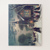 Kerstdienst J Hoover En Zoon 1878 Legpuzzel (Verticaal)