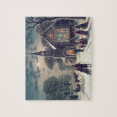 Kerstdienst J Hoover En Zoon 1878 Legpuzzel (Verticaal)