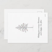 Kerstdienst Kaart (Voorkant / Achterkant)