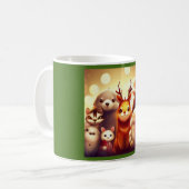 Kerstdieren 1 koffiemok (Voorkant links)