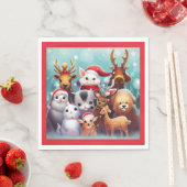 Kerstdieren 2 servet (Insitu)