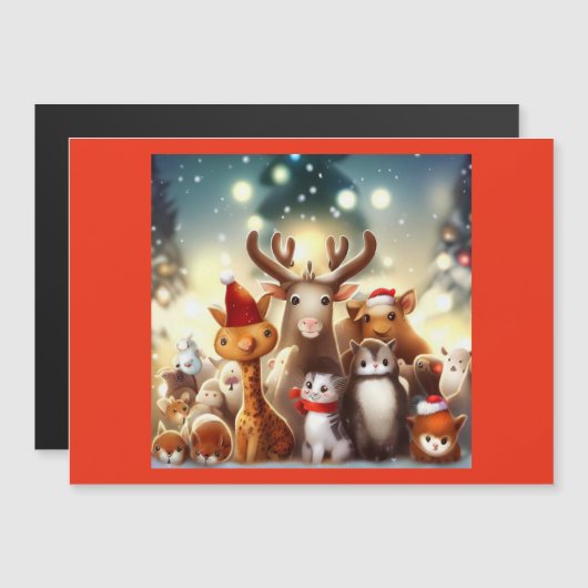 Kerstdieren 7 (Voorkant / Achterkant)